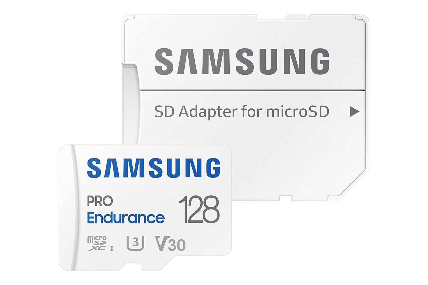 SAMSUNG PRO Endurance 128GB MicroSDXC Memory Card with Adapter for Dash Cam, Body Cam, and security camera – Class 10, U3, V30 (MB-MJ128KA/AM)