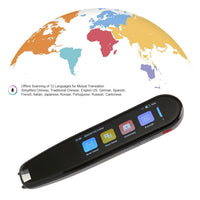 Translator Device, 111 Language Dictionary Translator Scanning Pen with 2.99in Touch Screen, Portable Voice Translation Pen Reader, Text Excerpt, for Business Learning Travelling
