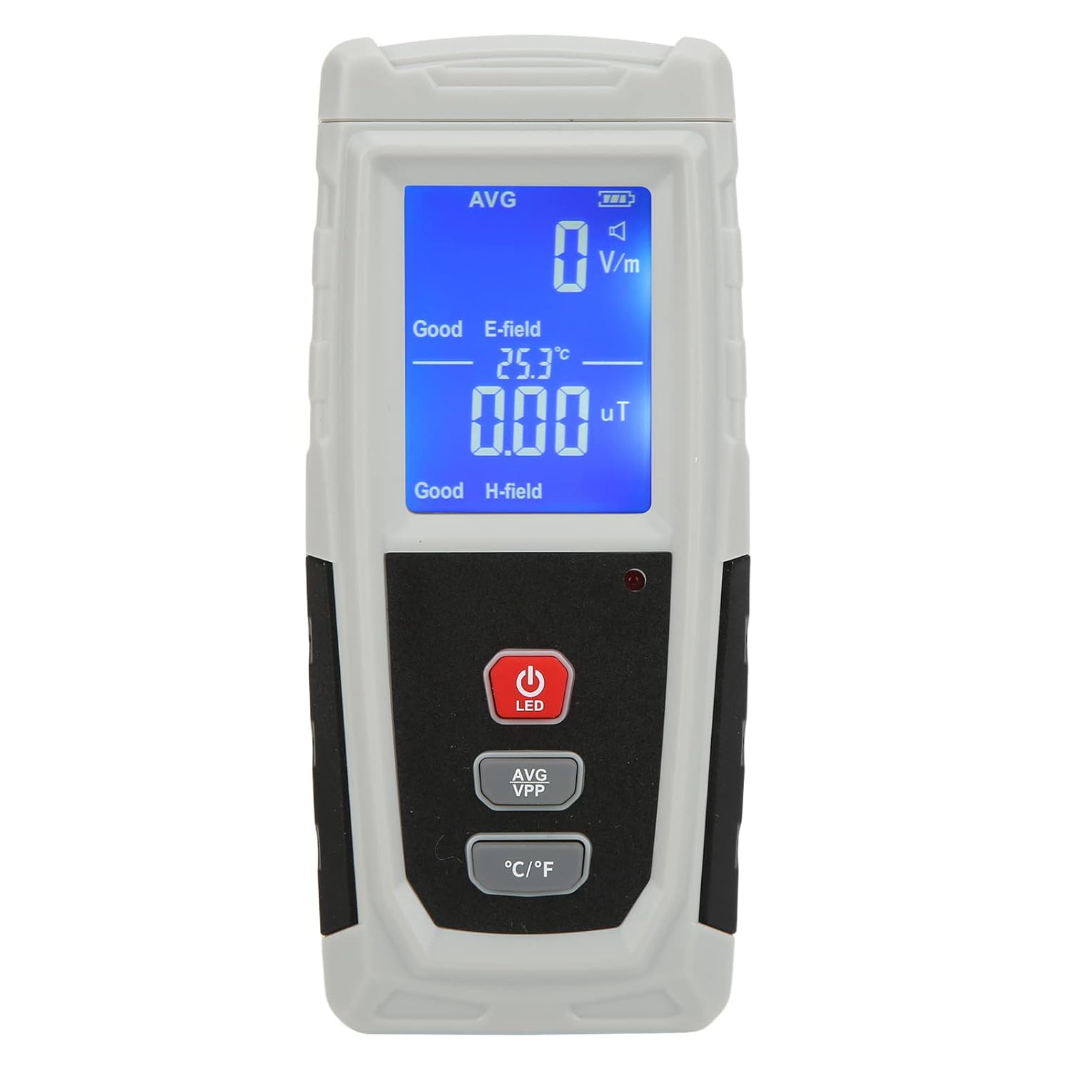 EMF Meter, 5Hz to 3500MHz Rechargeable Digital Electromagnetic Field Radiation Detector, Handheld Digital LCD EMF Detector Tester for Home EMF Inspections, Office, Outdoor, Ghost Hunting