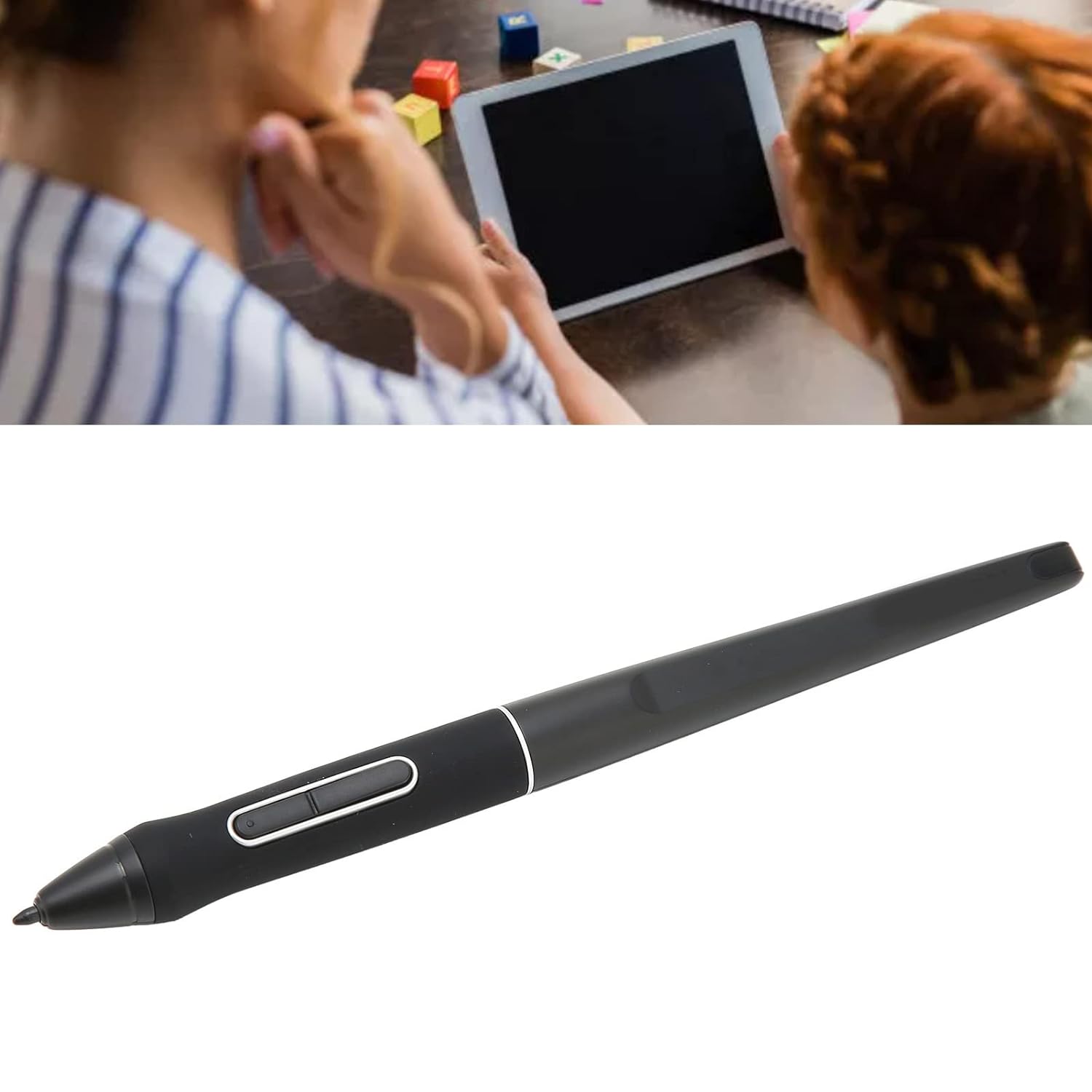High Sensitivity Stylus Pens Fast Accurate Response Lightweight Portable, Comfortable Hold Digital Tablet Stylus for HUION Kamvas Pro 12