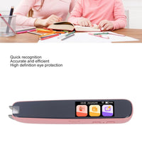 Language Translator Device, WiFi Bluetooth Dictionary Pen Pen Scanner with Touch Screen Text to Speech Device Translator Language Learning Pen Wireless Exam Reading Pen for Kids