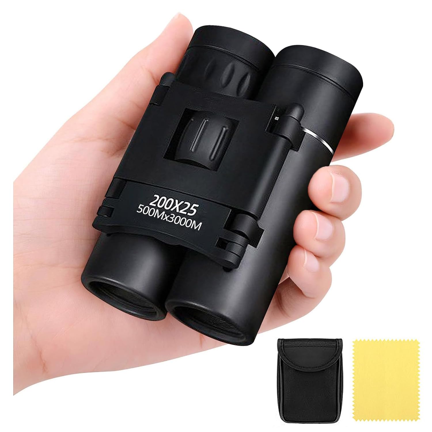 200X25 Mini Lightweight Binoculars Small Binoculars,Binoculars Compact,Portable Binoculars Adults Binoculars, for Kids and Adults,Opera Concert,Hiking,Cruise,Football Game,Watching,Stargazing