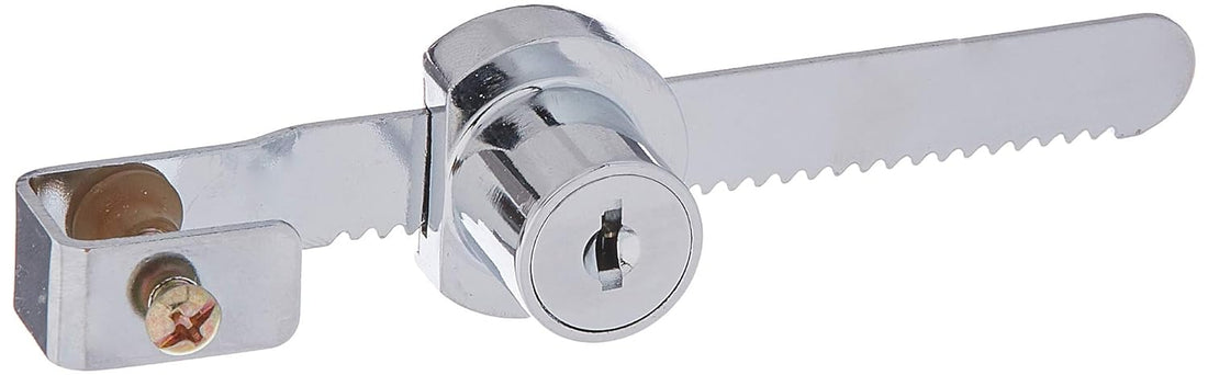 First Watch Security 1306-601 Keyed Alike Showcase Lock Chrome Finish