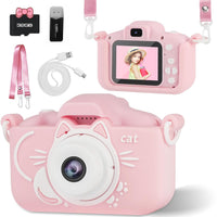 Kids Camera for Girls Age 3-12 Pink