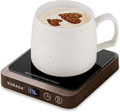 VOBAGA Coffee Mug Warmer & Coffee Warmer for Desk with 5 – Front View