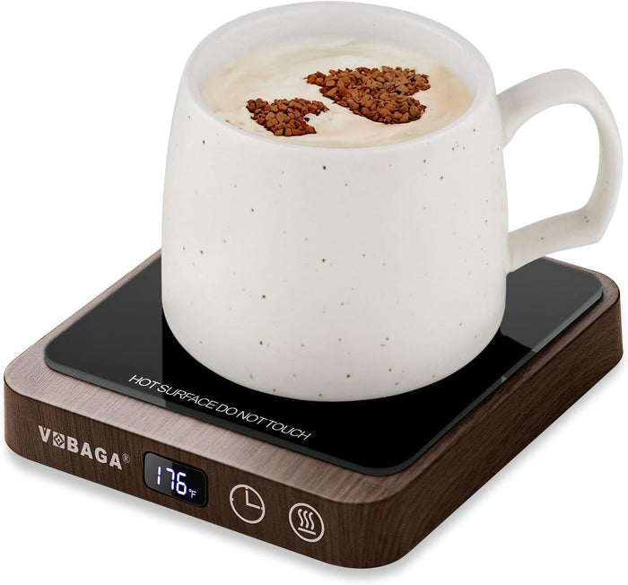 VOBAGA Coffee Mug Warmer & Coffee Warmer for Desk with 5 – Front View