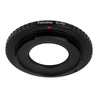 Fotodiox Lens Mount Adapter - C-Mount CCTV/Cine Lens to Fujifilm X-Series Mirrorless Camera Body