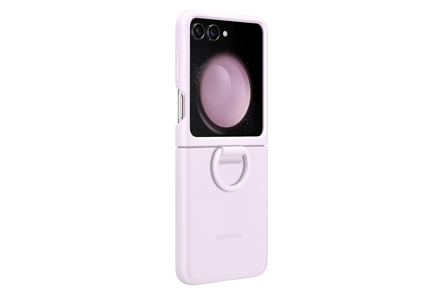 SAMSUNG Silicone with Ring Lavender