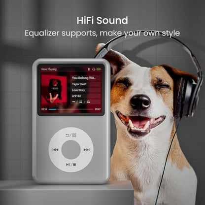 64GB MP3 Player: Y1 Portable Music Digital Player with – Packaging