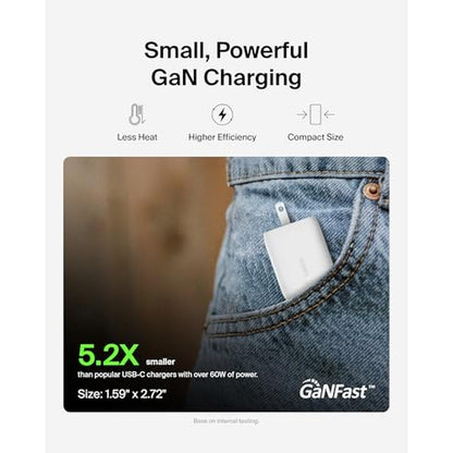 65w Dual USB C Charger: Premium High-End Electronics – In Use
