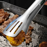 Stainless Steel Food Clip with Non-slip Handle