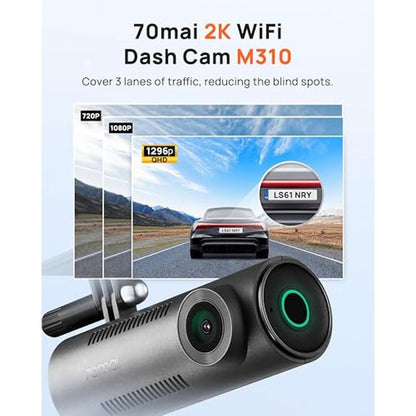 Dash Cam: 70mai M310 Dash Camera for Cars – Side View