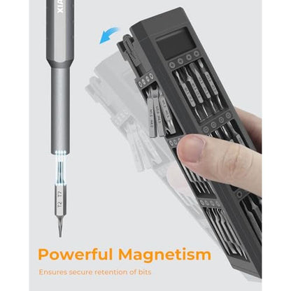 Screwdriver Set: XIAONIAN 71-in-1 Mini Multi-Bits Precision – Close-up Detail