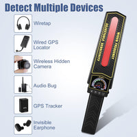 Hidden Camera Detectors Bug Detector, GPS Tracker Detector Anti Spy Detector