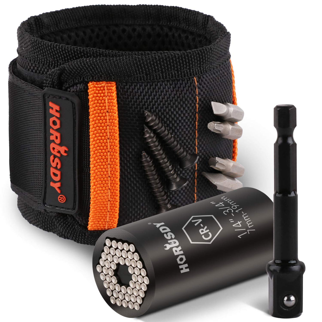 HORUSDY Magnetic Wristband and Universal Socket