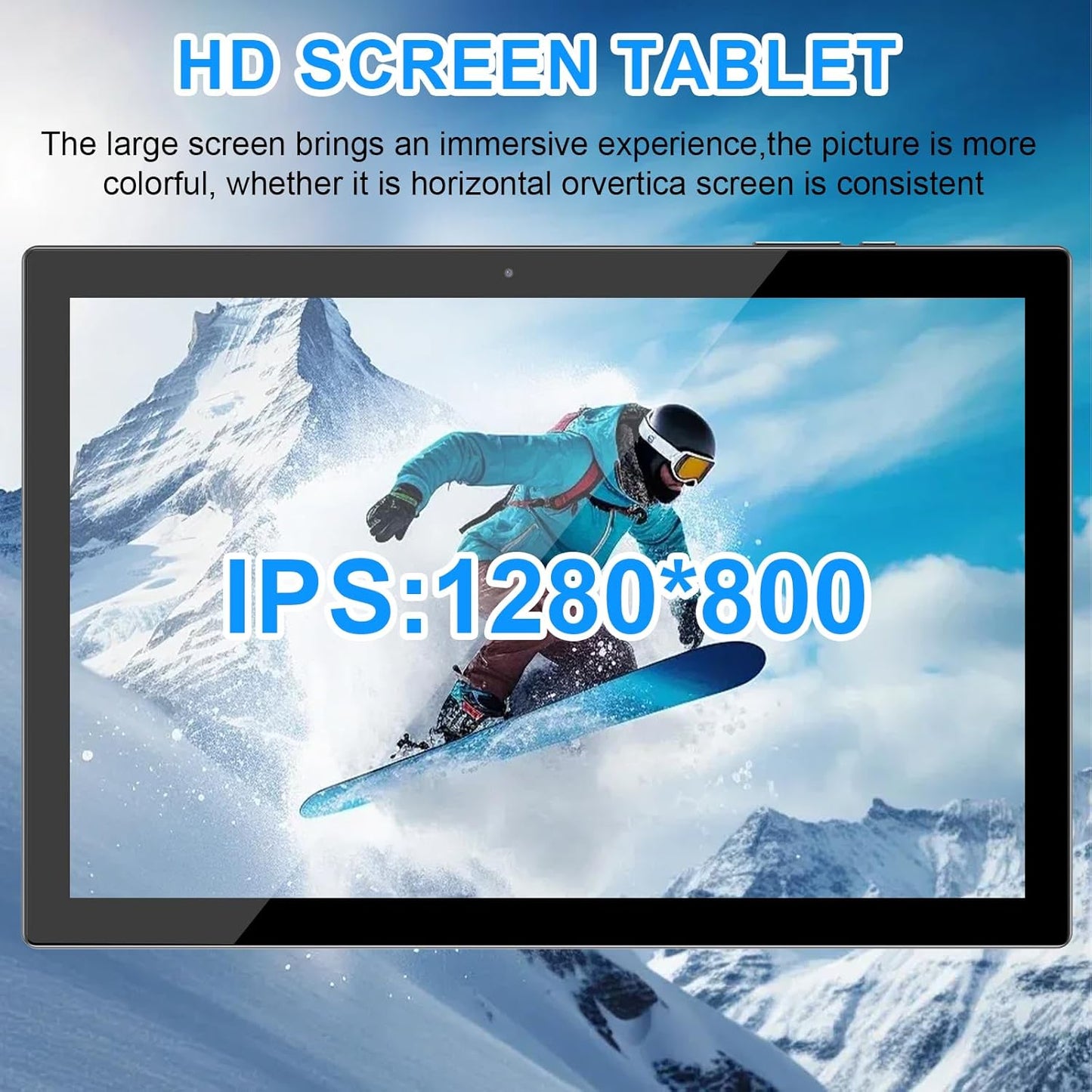 Android 15 Tablet: 10 inch 2 in 1 Tablets with Keyboard – Packaging