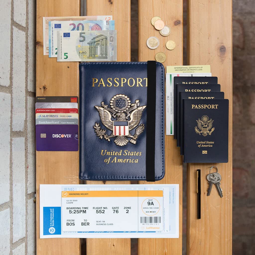 Passport Card Holder, Bule