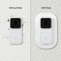 Wall Plate Compatible With Wyze Video Doorbell - Weather Resistant Wyze Video Doorbell Camera Mount - By Wasserstein