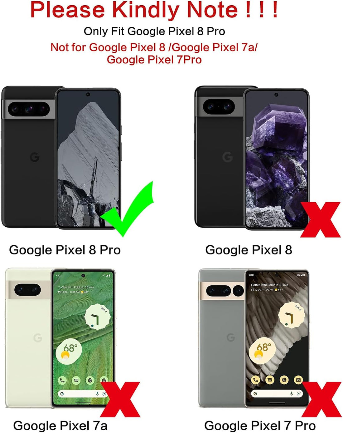BENTOBEN for Google Pixel 8 Pro Case, Glow in The Dark Pixel 8 Pro Case, Slim Fit Soft Flexible TPU Bumper Shockproof Anti Scratch Protective Case Cover for Google Pixel 8 Pro, Blue Marble/Gold
