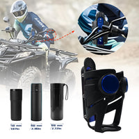 KARSEE Motorcycle Cup Holder Motorcycle Accessorie Metal with Shock Proof Bottle Drink Cup Holder Beverage Bracket Cage(Color : Blue)