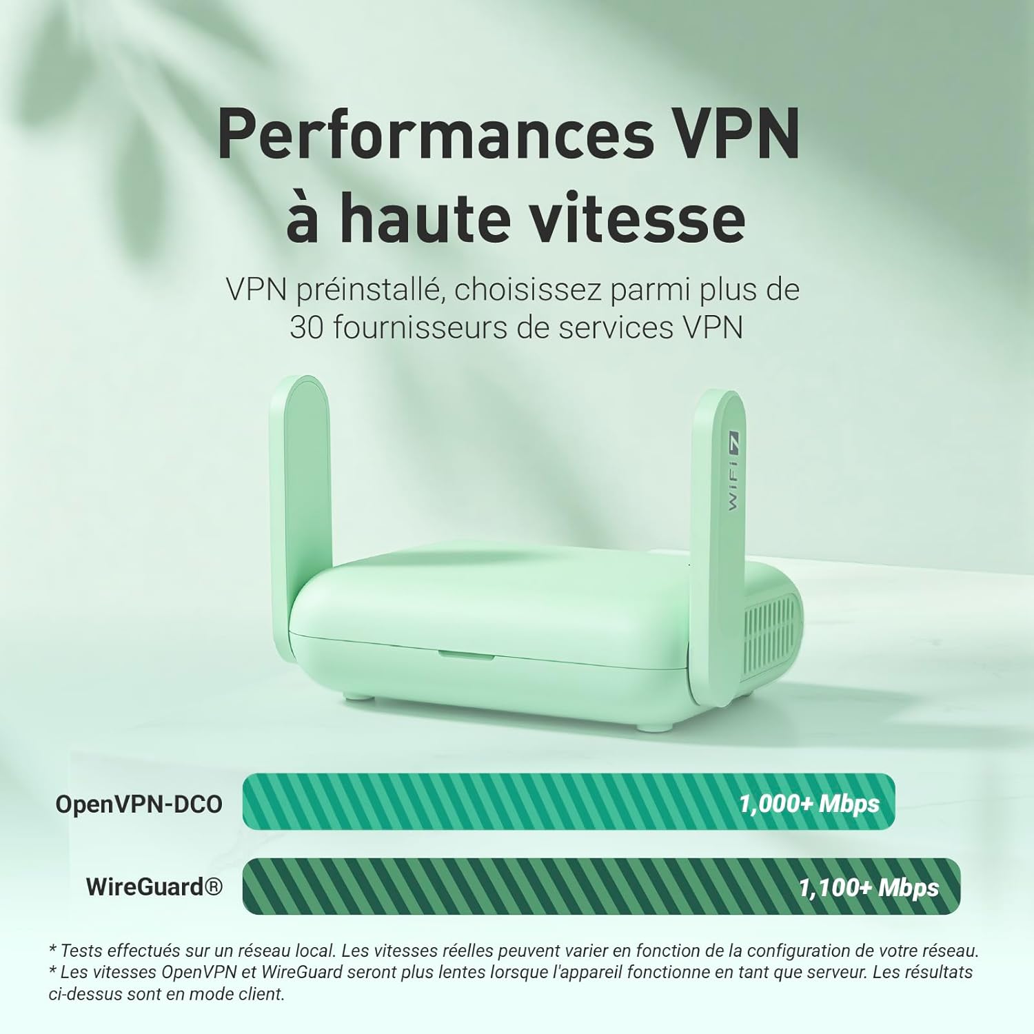 GL.iNet MT5000 (Brume 3) High-Speed Wired VPN Security – Back View