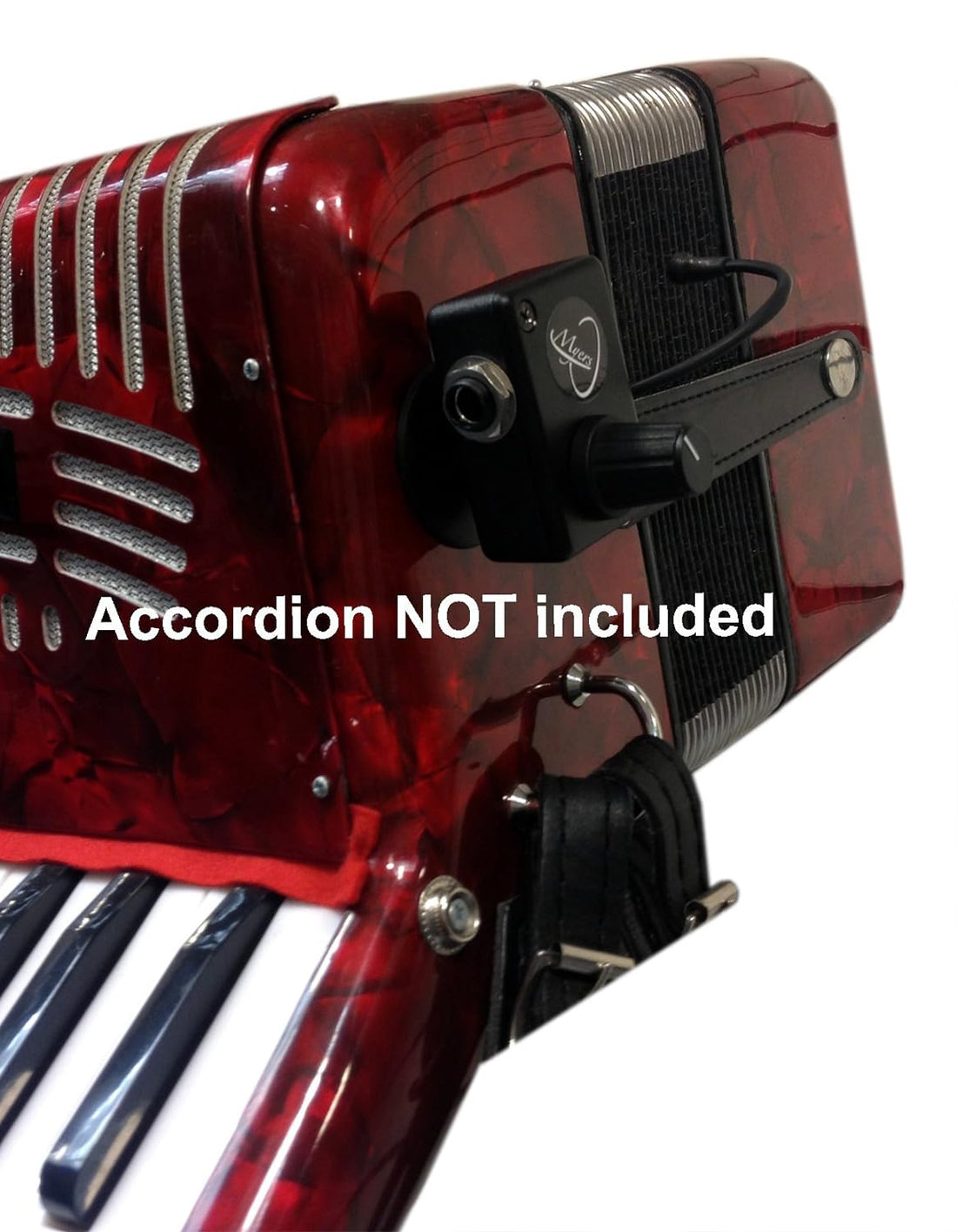 Accordion Pickup, with Flexible Micro-Goose Neck by Myers Pickups ~ See it in Action! Copy and Paste: myerspickups.com