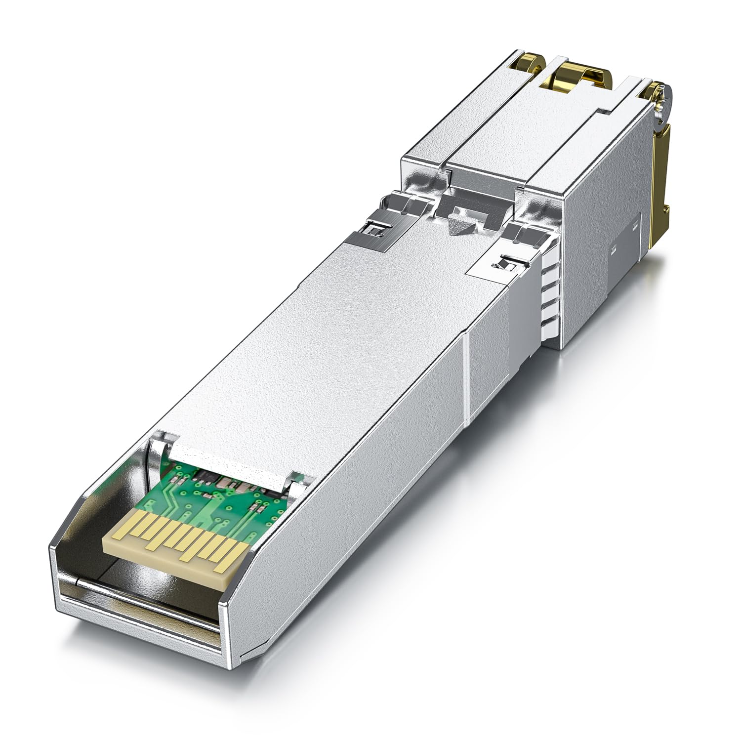 10GBase-T Cisco SFP-10G-T-S Compatible Transceiver, 10G SFP+ Copper RJ-45 Transceiver for Ubiquiti, Meraki, Mikrotik, Netgear, D-Link, Accton, Cumulus, Emulex etc.(CAT.6a/CAT7, 30m) 2-Pack