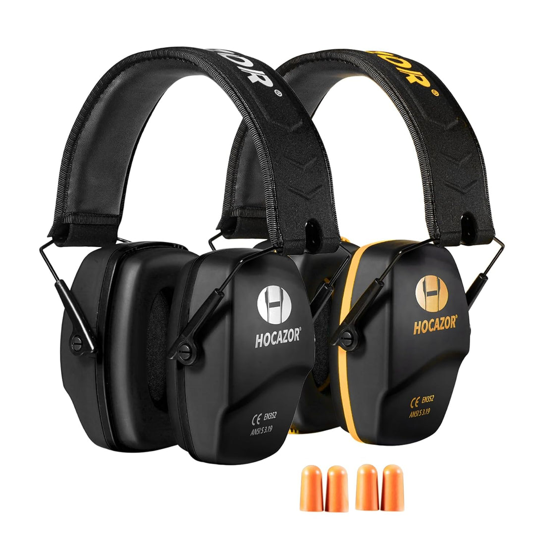 Hocazor 2 Pack HO1006 Shooting Hearing Protection