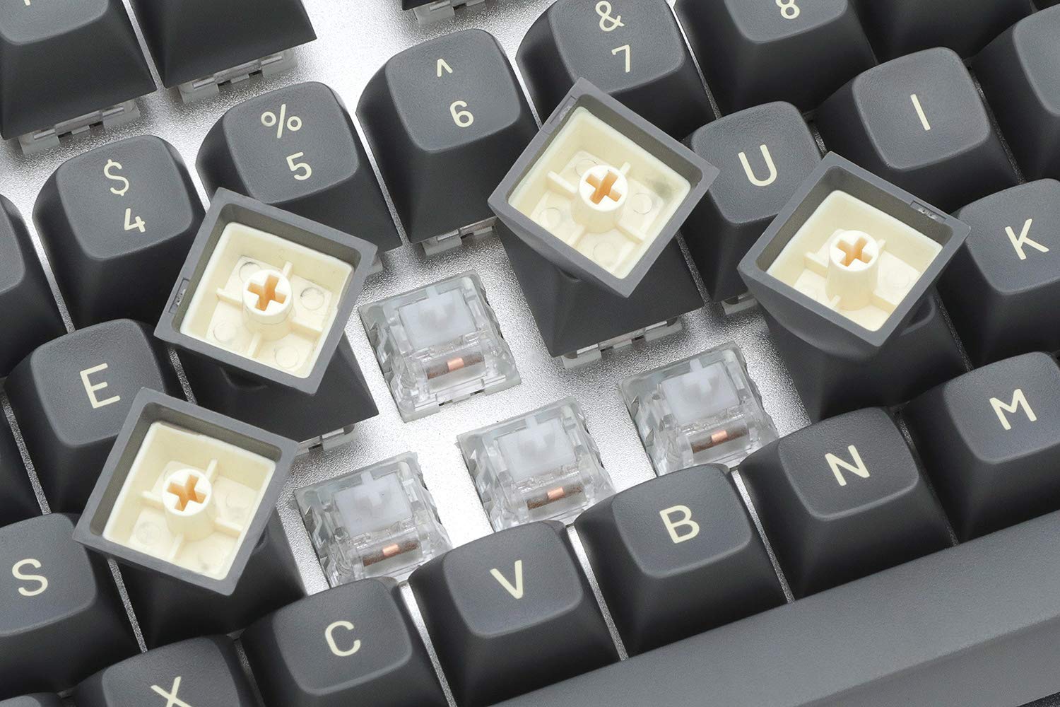 Drop + Matt3o MT3 Susuwatari Custom Keycap Set, ABS Hi-Profile Keycaps, Doubleshot Legends, MX Style Covers Fullsize, Tenkeyless, Winkeyless, 60%, 65%, and 75% (Base Kit)