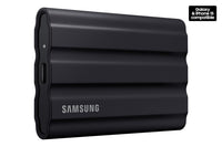 SAMSUNG T7 Shield 1TB, Portable SSD, up to 1050MB/s, USB 3.2 Gen2, Rugged, IP65 Rated, for Photographers, Content Creators and Gaming, External Solid State Drive (MU-PE1T0S/AM, 2022), Black