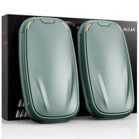 Aililan Hand Warmers Rechargeable 2 Pack, Rechargeable Hand Warmer 4000mAh, Pocket Portable Electric Hand Warmer, Reusable Handwarmers, Christmas Winter Hand-Warming Gift for Outdoor Recreation