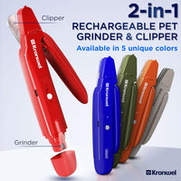 Pet Claw Care Grinder and Clipper