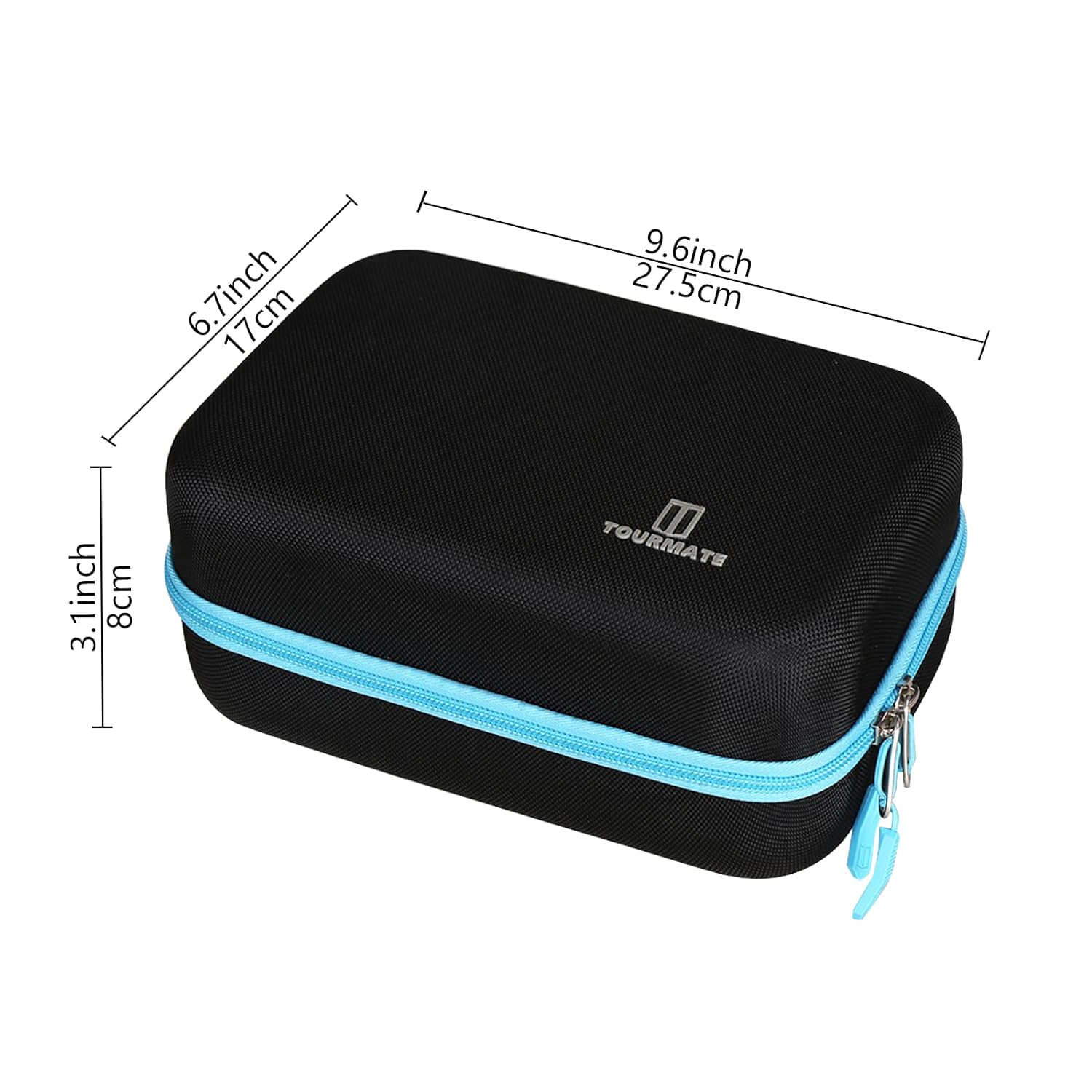 Tourmate Hard Storage Case Compatible with YAMAHA MG06X MG06 6-Input Stereo Mixer, Protective Hard Shell Carrying Bag