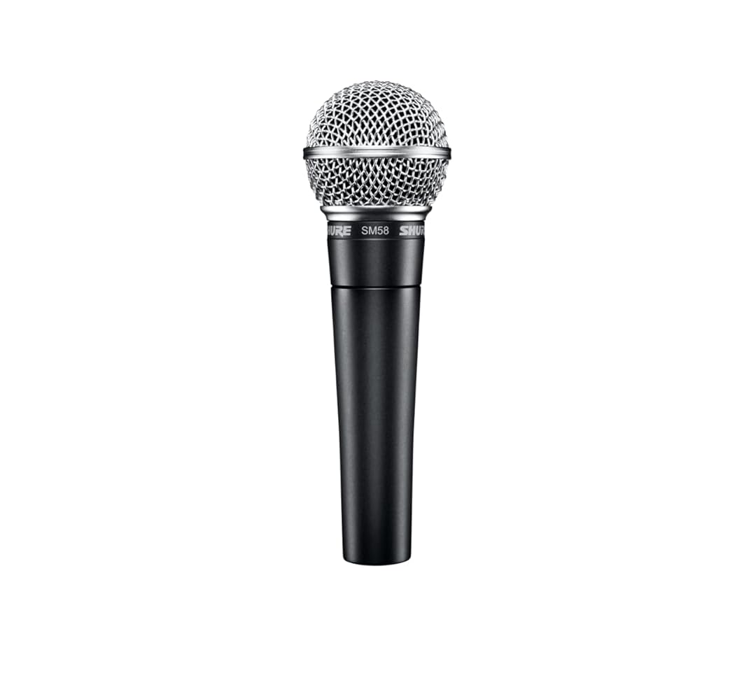 Shure Sm58-Cn Cardioid Dynamic Vocal Microphone With Cable - Xlr