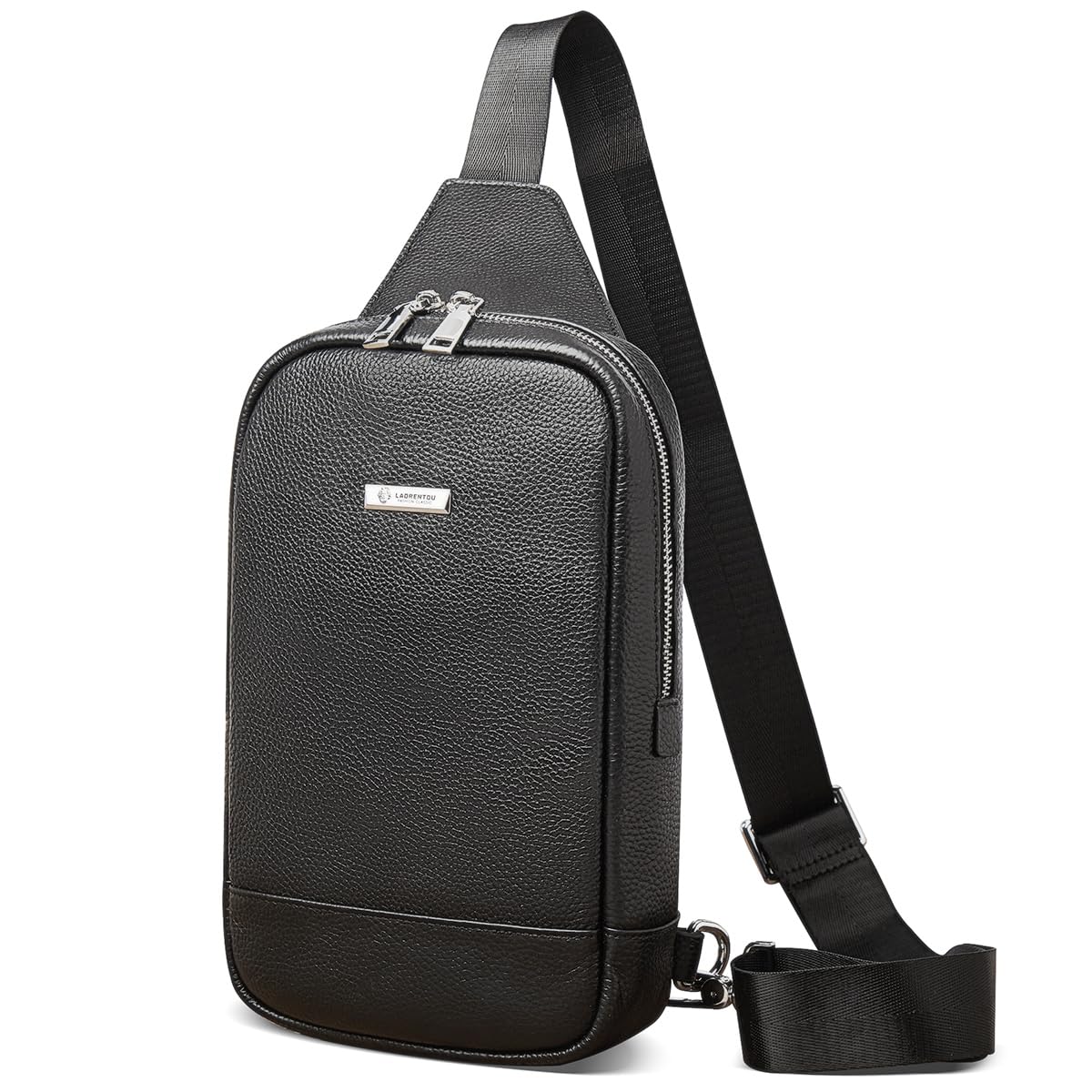 LAORENTOU Crossbody Sling Backpack Packs Sling Bag Travel Hiking Daypack Chest Bag for Men