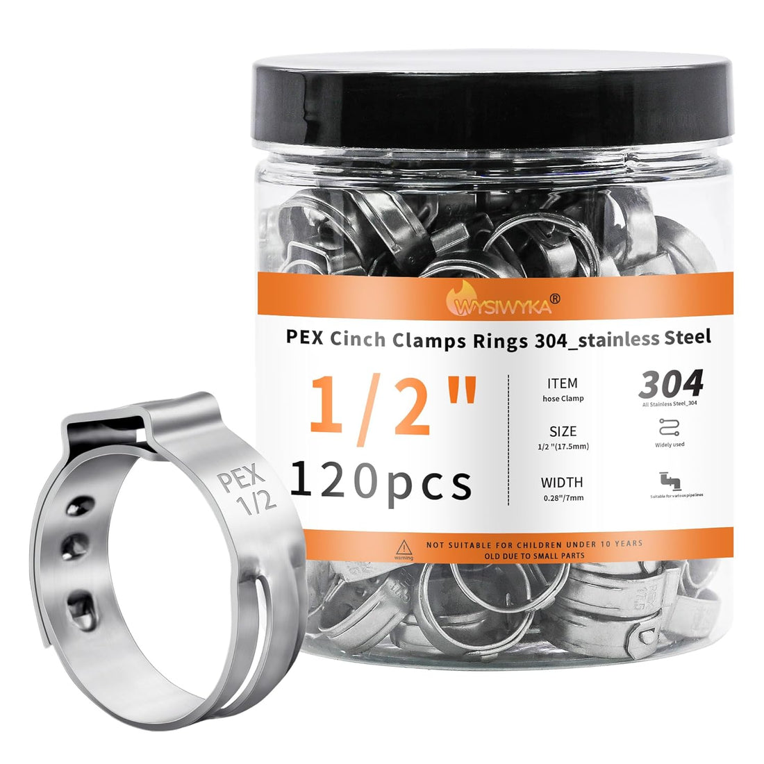 Home Improvement  Kitchen & Bath Fixtures  Bathroom Fixtures  Pipe Fittings & Accessories  Pipe Clamps