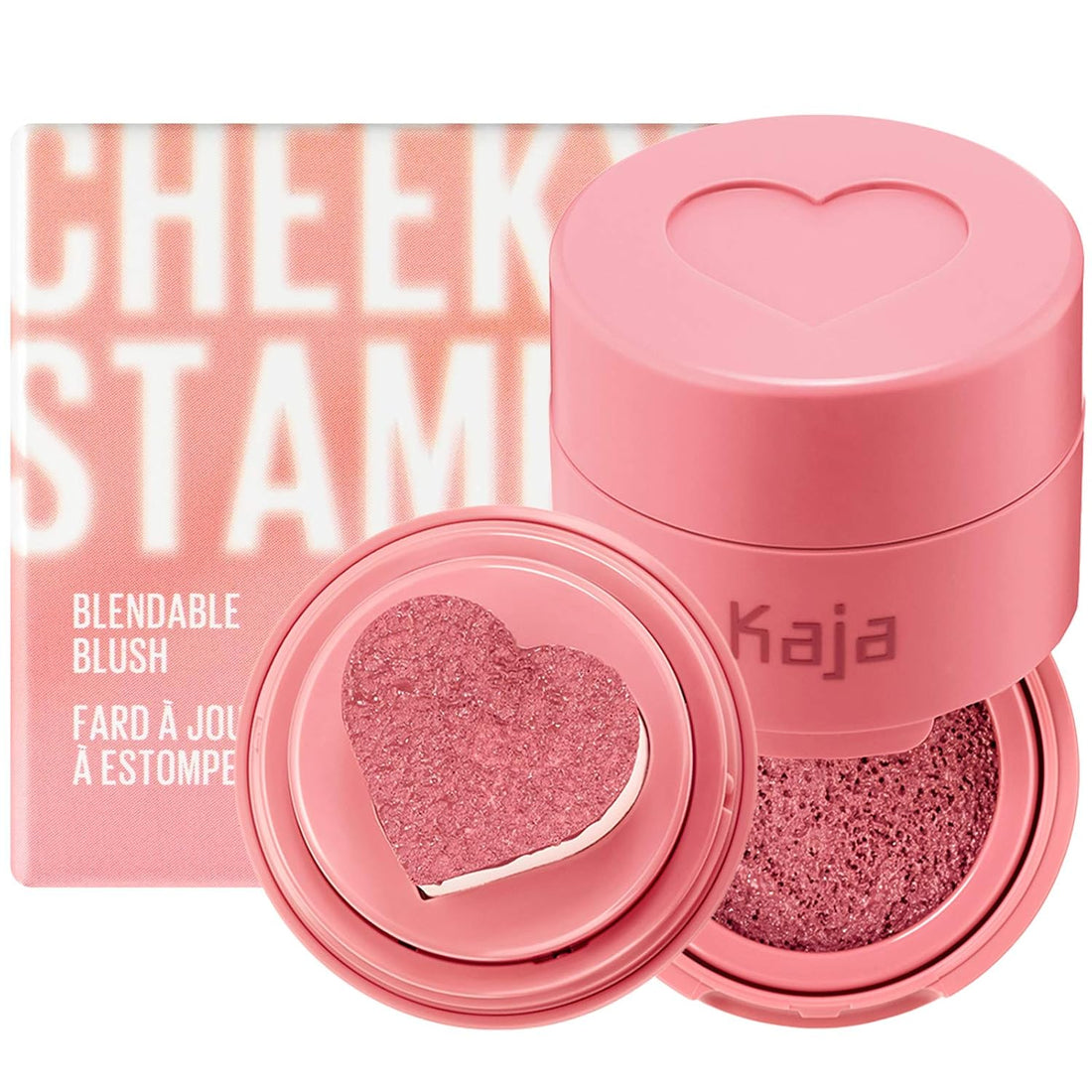 KAJA Cheeky Stamp | Blendable Blush | 01 Coy - dusty rose | Cruelty-free, Vegan, Paraben-free, Sulfate-free, Phthalates-free, K-Beauty