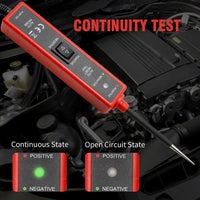 Automotive Power Circuit Probe Tester Test Light with 4M Test Lead 6-24V DC Led Light Battery Tester Fuse Tester 12V Wire Circuit Tester Auto Electrical System Tools Car Truck Circuit Test Pen