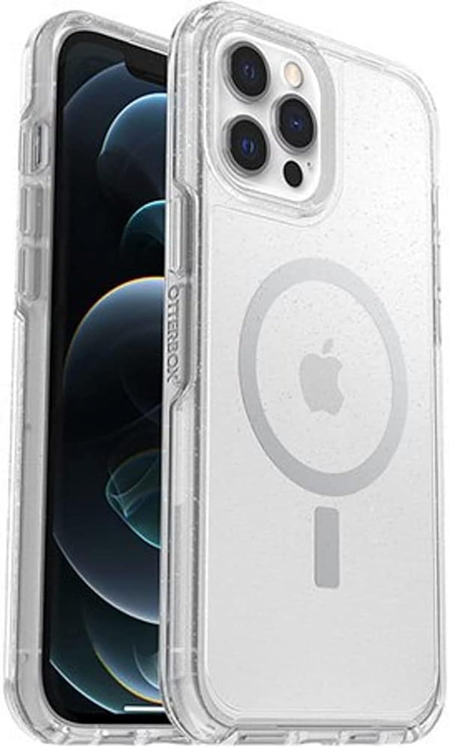 OtterBox Symmetry Series+ Case with Magsafe for iPhone 12 Pro Max (Only) with Cleaning Cloth - Non-Retail Packaging - Stardust