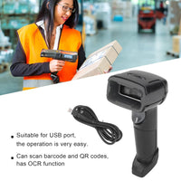 Barcode Scanner QR Reader Barcode Reader Barcode Scanner OCR Function Handheld Tool for Store Logistic Retail