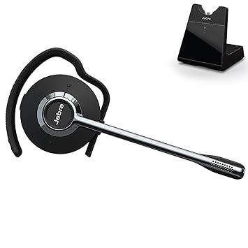 Jabra Engage 75 Wireless Headset, Convertible – Telephone Headset with Industry-Leading Wireless Performance, Advanced Noise-Cancelling Microphone, Call Center Headset with All Day Battery Life