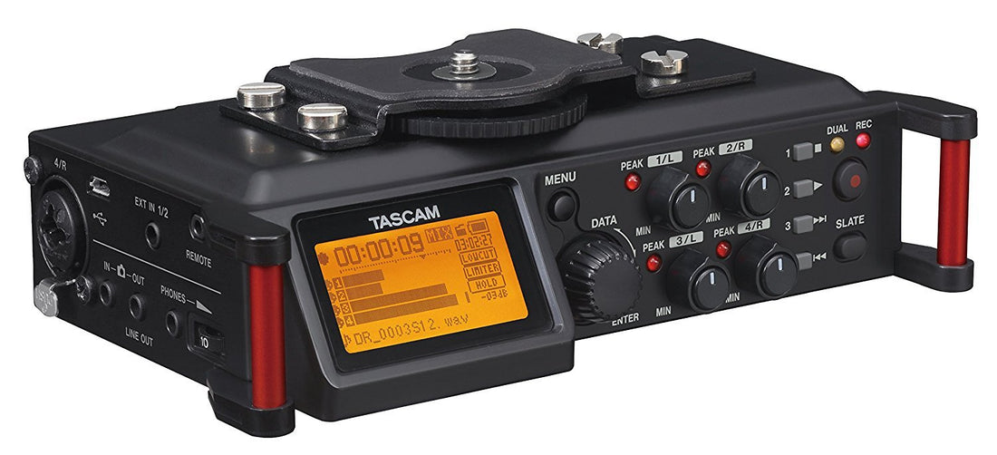 TASCAM DR-70D 4-Channel DSLR Audio Recorder