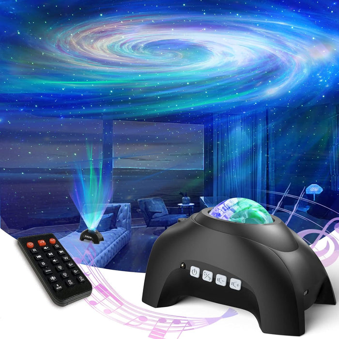 AIRIVO Star Projector: Galaxy Light Projector – Front View