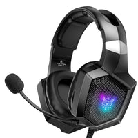 Gaming Headset, Wired Gaming Headphone with 360° Adustable Noise Canceling Microphone