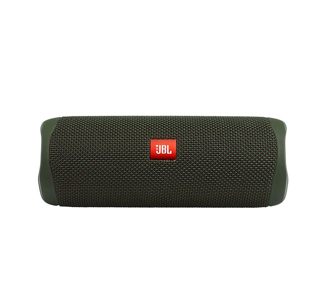 JBL Flip 5 Waterproof Portable Wireless Bluetooth Speaker Bundle - (Pair) Green