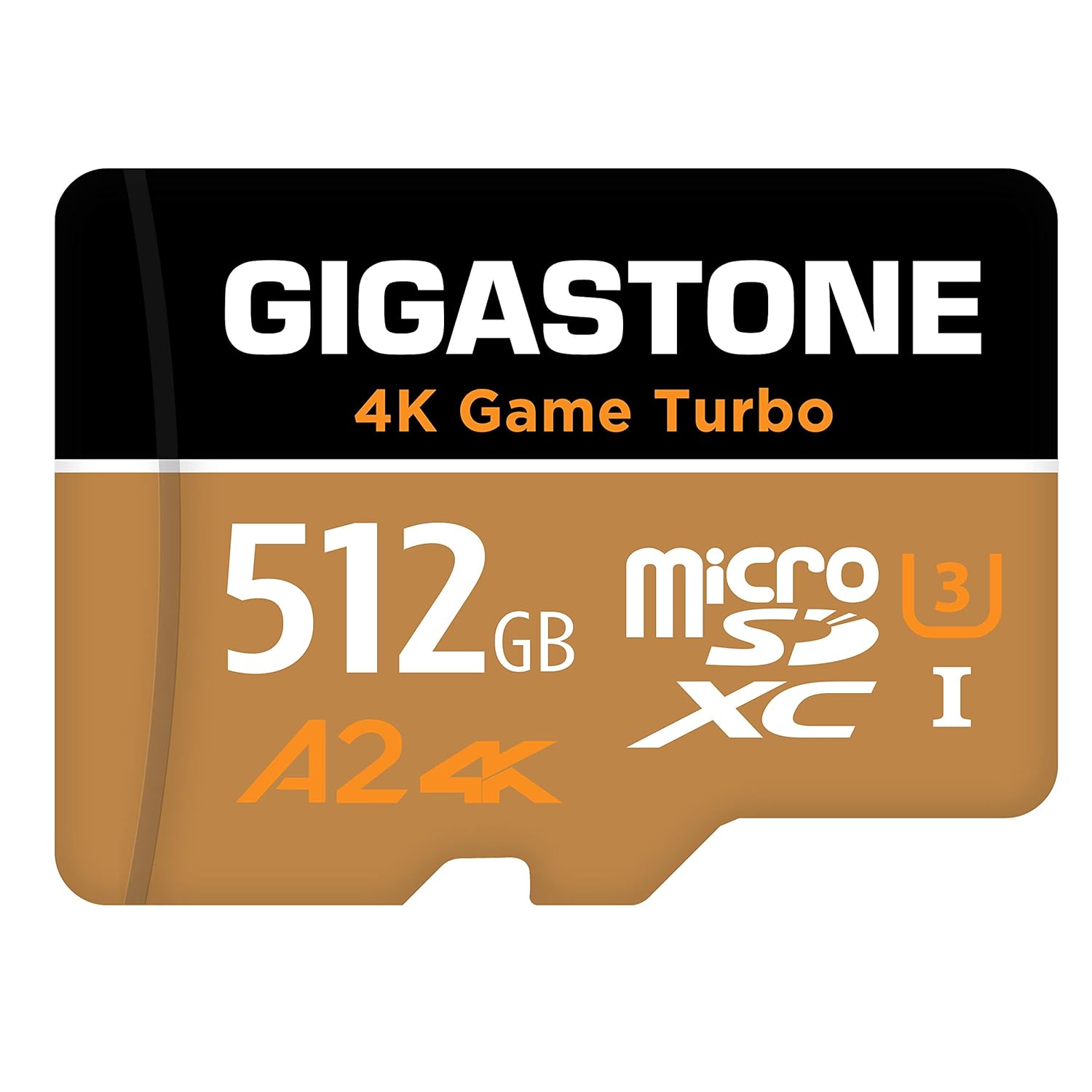 [Gigastone] 512GB Micro SD Card, 4K Game Turbo, MicroSDXC Memory Card for Nintendo-Switch, GoPro, Security Camera, DJI, Drone, UHD Video, R/W up to 100/60MB/s, UHS-I U3 A2 V30 C10