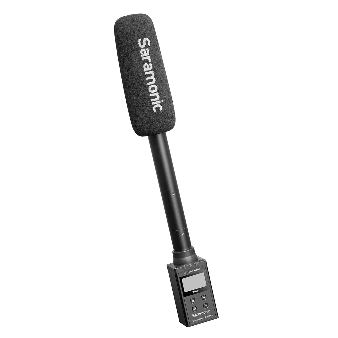 Saramonic UWMIC9 TX-XLR9 Plug-on XLR Transmitter for Digital UHF Wireless Microphone System (Black)