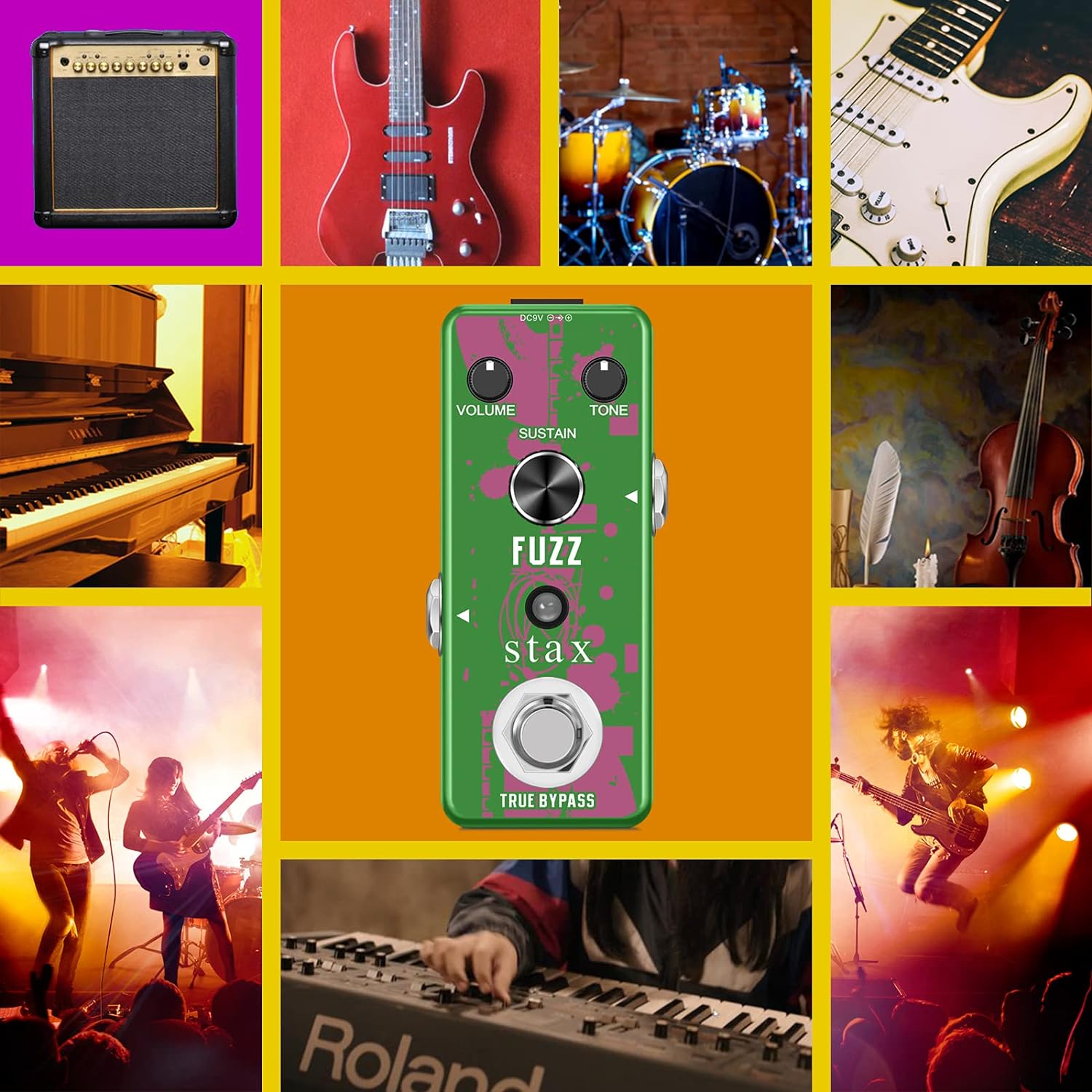 Stax Guitar Fuzz Pedal Special Fuzz Pedals For Electronic Music