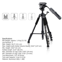 Camera Remote Control Tripod VCT-VPR1 for Sony A9II A9 A7RIV A7RIII A7III A7RII A7SII A7II A7R A7S A7 A6600 A6500 A6400 A6300 A6100 A6000 A99II A77II A68 A58 RX10VI III II RX100M7 RX100M6