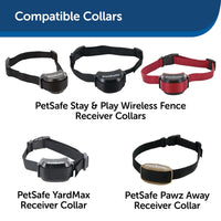 PetSafe 3/4 Replacement Collar Strap with no Holes, for PetSafe Bark, Wireless Fence, In-Ground Fence and Pawz Away Collars, Black